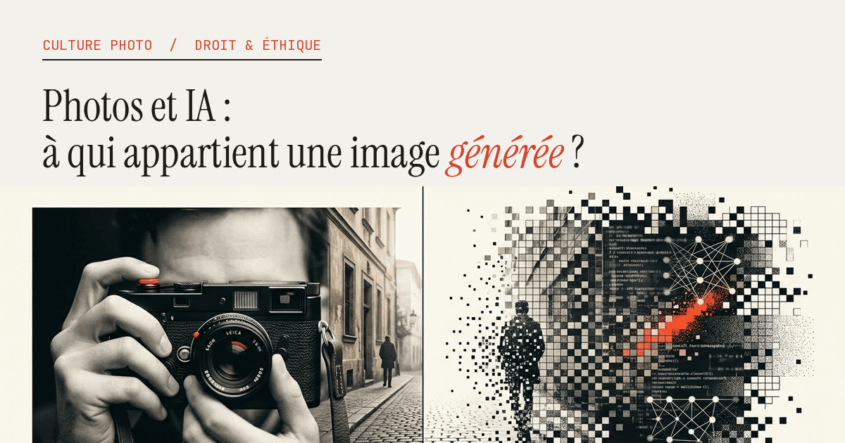 Photos et IA : à qui appartient une image générée?